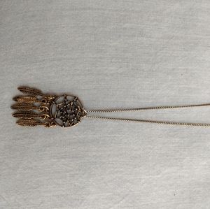 Forever 21 dreamcatcher necklace